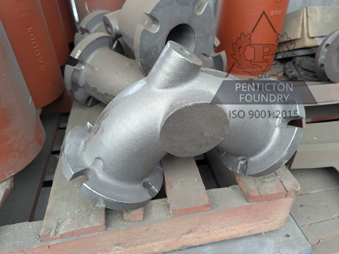 High chrome white iron elbow High chrome white iron elbow